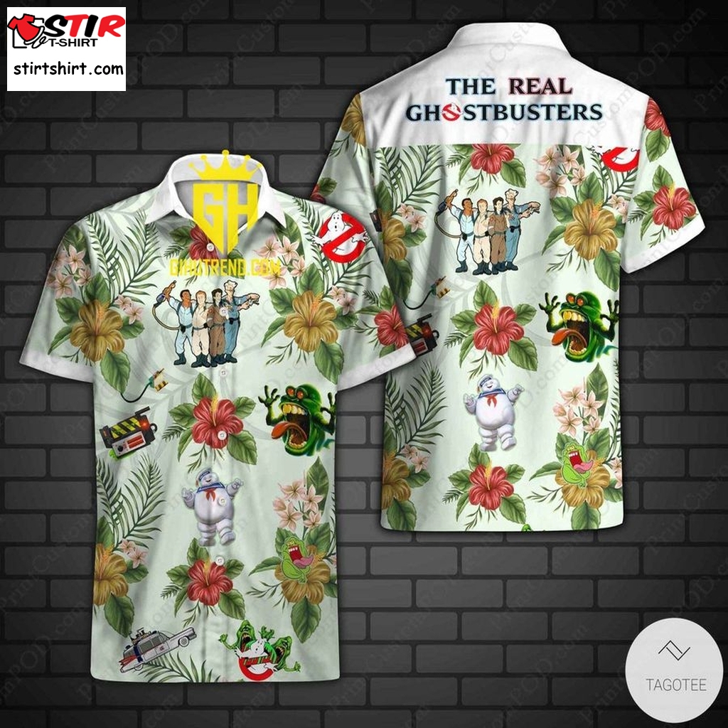 The Real Ghostbusters Hawaiian Shirt For Fans