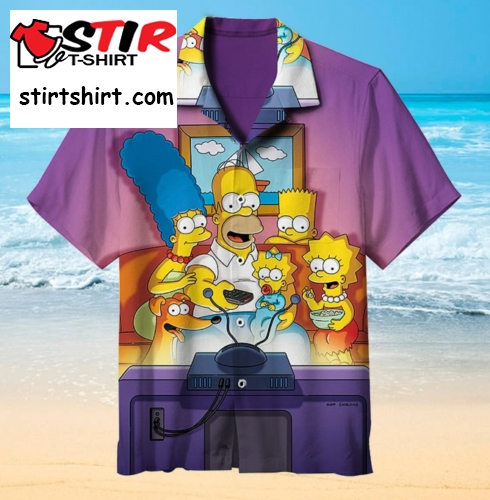 The Simpsons Hawaiian Shirt, Summer Aloha Shirt