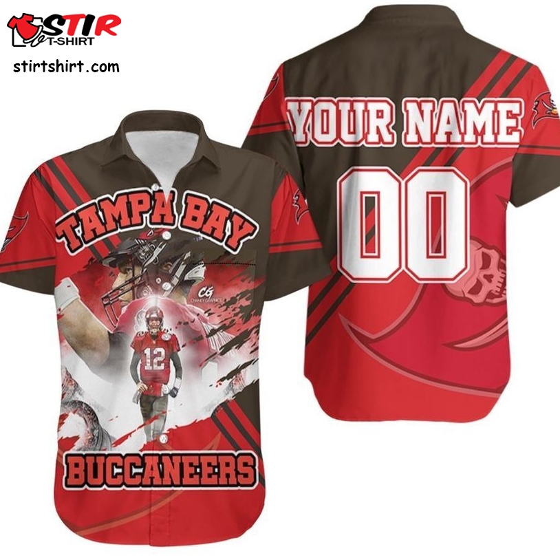 Tom Brady Tampa Bay Buccaneers Superbowl Champions Personalized Hawaiian Shirt   Ideas