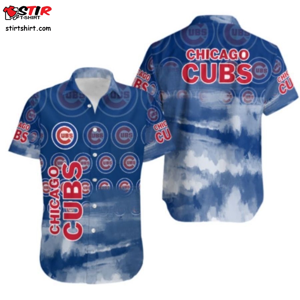 Cubs Chicago Cubs Bears Big And Tall Hawaiian Shirts