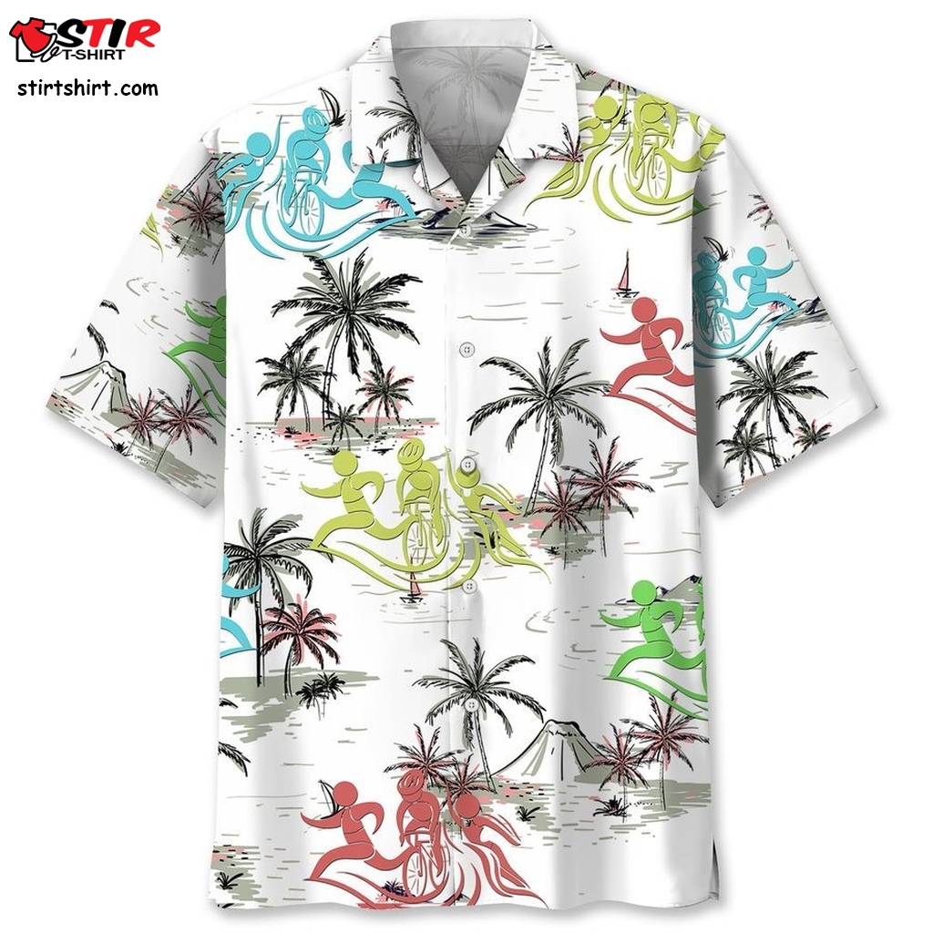 Triathlon Coconut Hawaii Shirt  Spider Man 