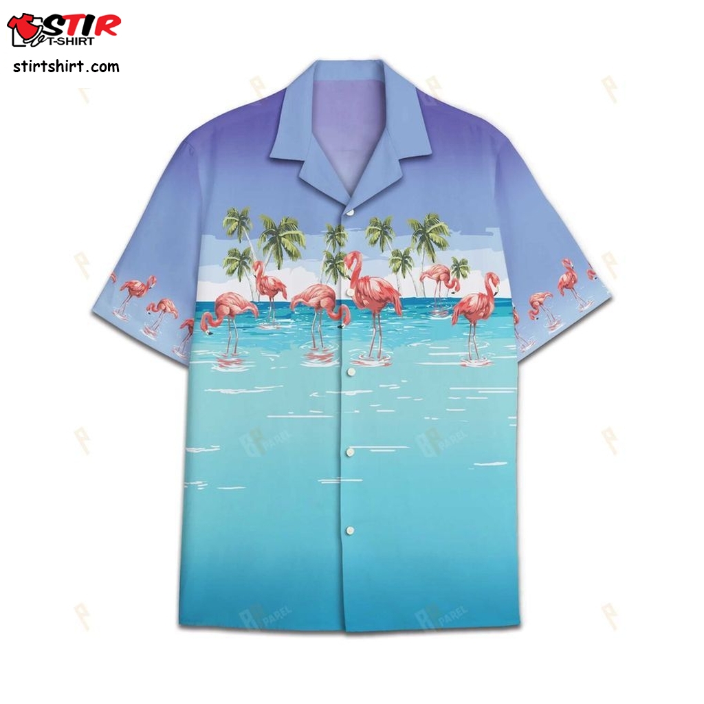 Tropical Summer Aloha Hawaiian Shirt Flamingo Av Nq06  Hawaiian Flamingo Shirt