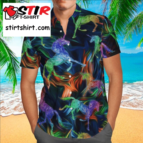 Unicorn Aloha Shirt Hawaiian Shirt For Unicorn Lovers Shirt For Men And Women