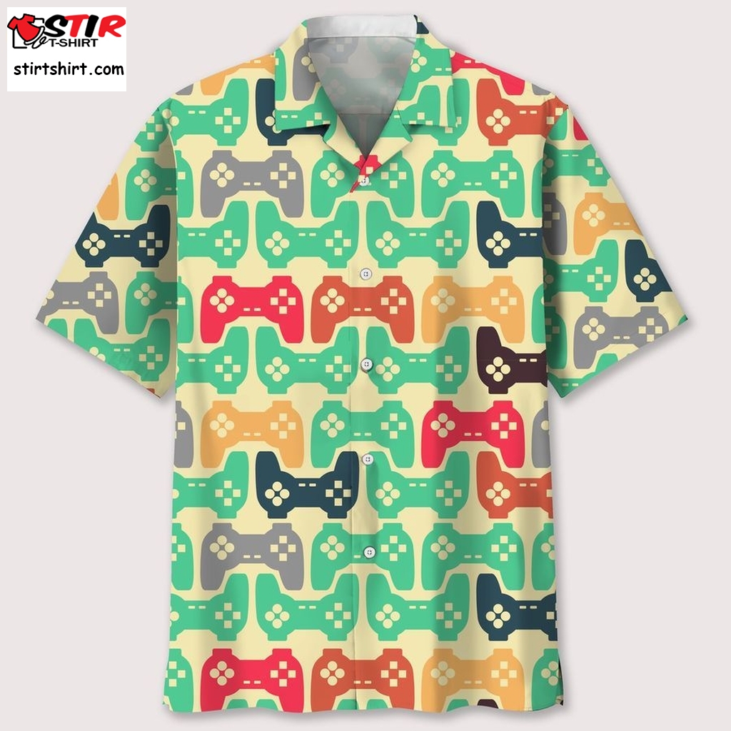 Video Game Colorful Hawaii Shirt  Video Game 