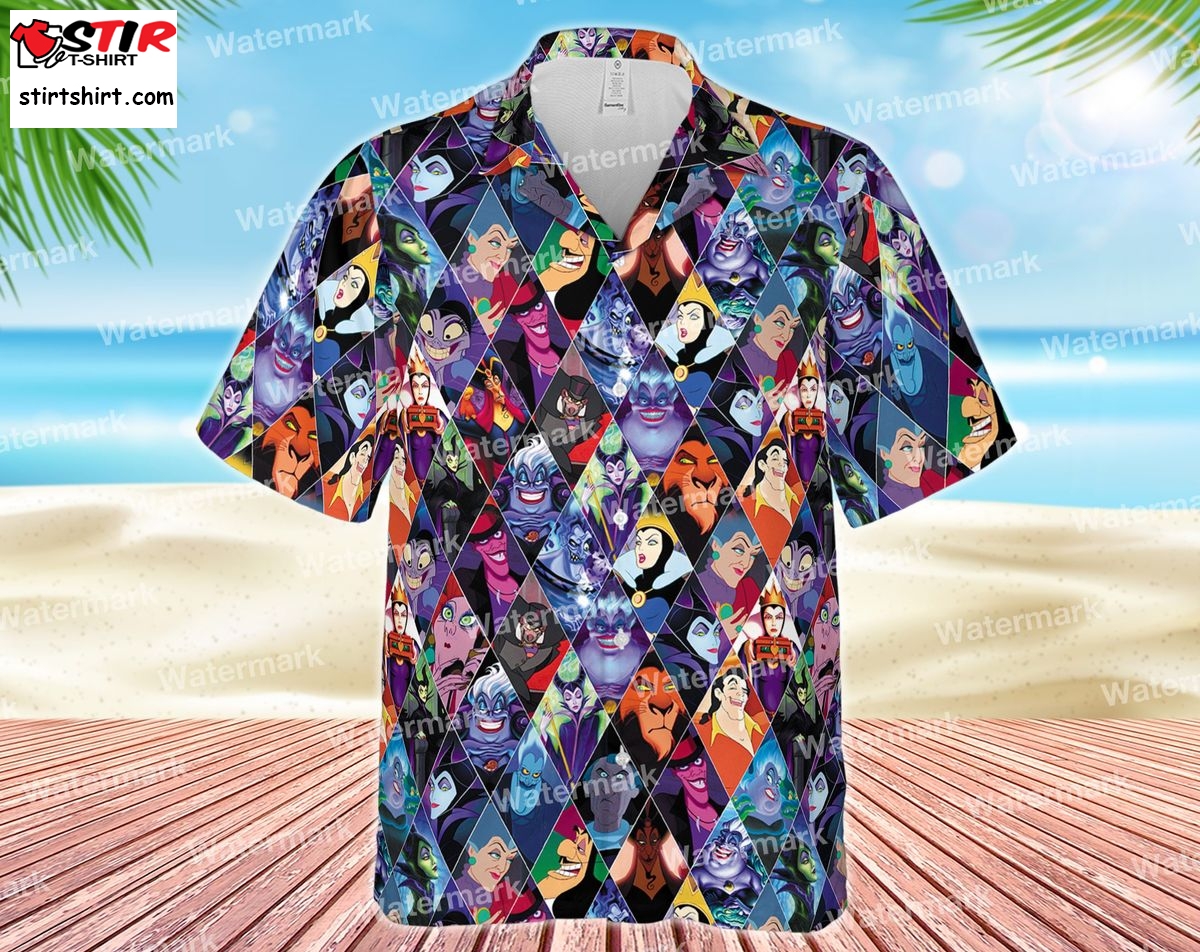Villains Aloha Summer Trip Family Outfits1 Disney Hawaii Shirt  Disney s