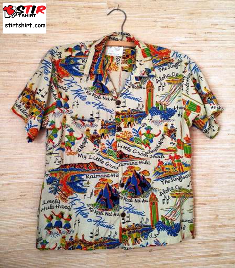 Vintage Hawaiian Shirts, Hawaii Outfits  Vintage s