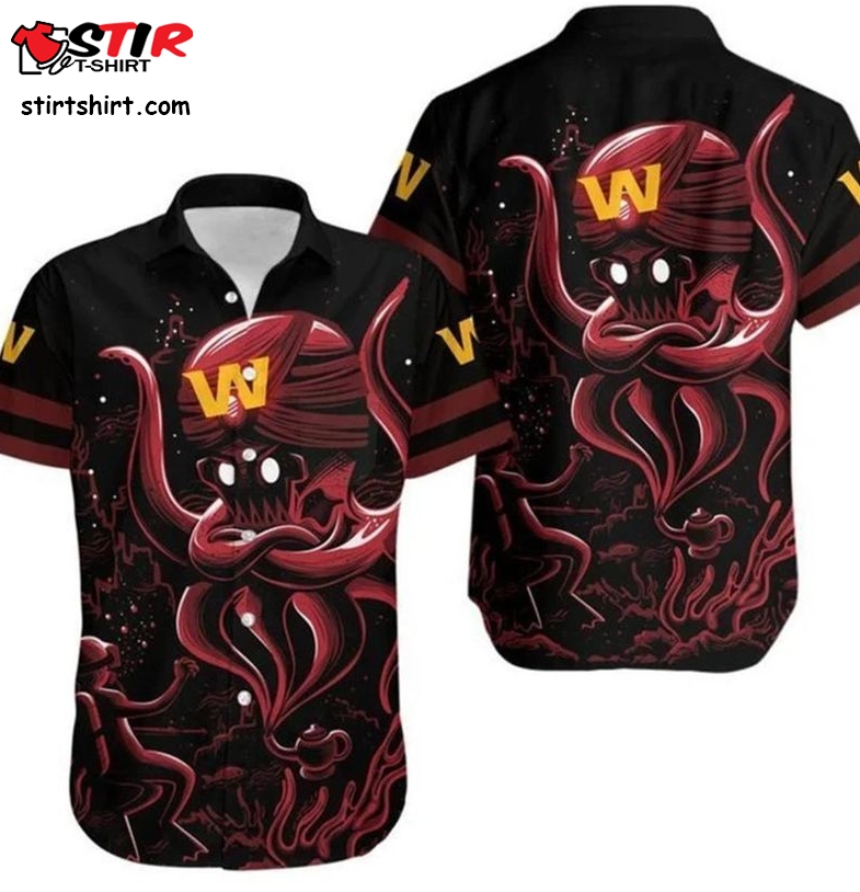 Washington Football Team Octopus Gift For Fan Hawaii Shirt