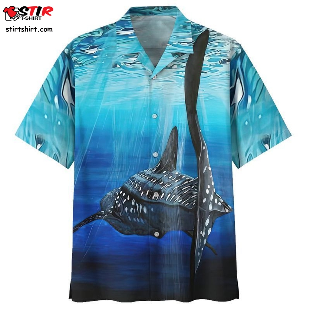 Whale Colorful Nice Unisex Hawaiian Shirt For Men And Women   2905425