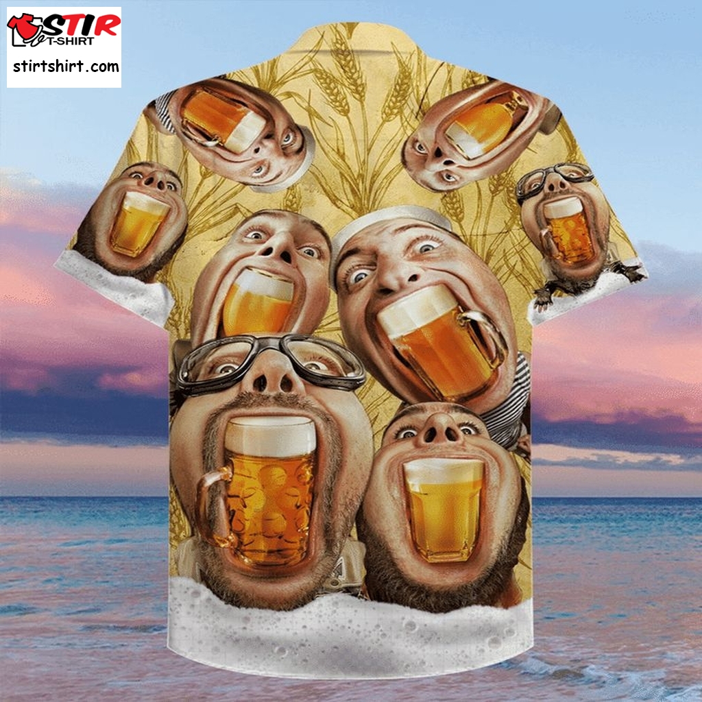 Wish You Were Beer Hawaiian Aloha Shirts Hl 