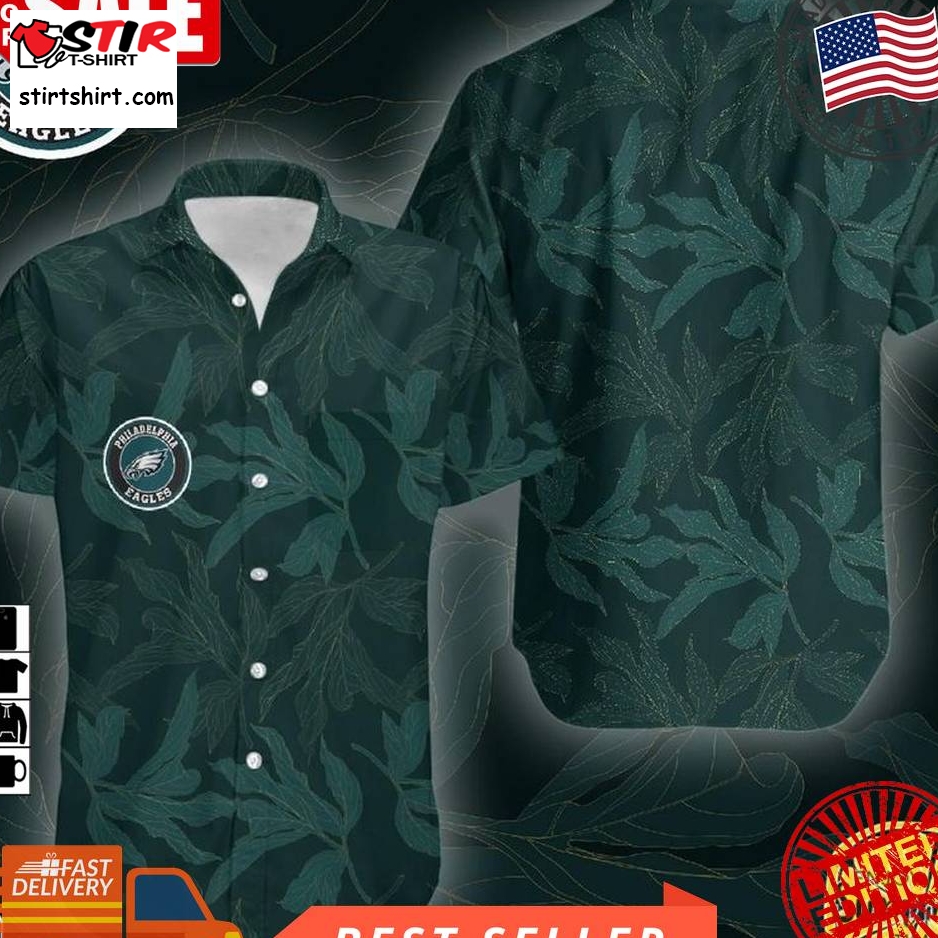 Zokastore Nfl Philadelphia Eagles Flower Hawaiian Shirt Unisex 3D All Over Printed   Pe0519134