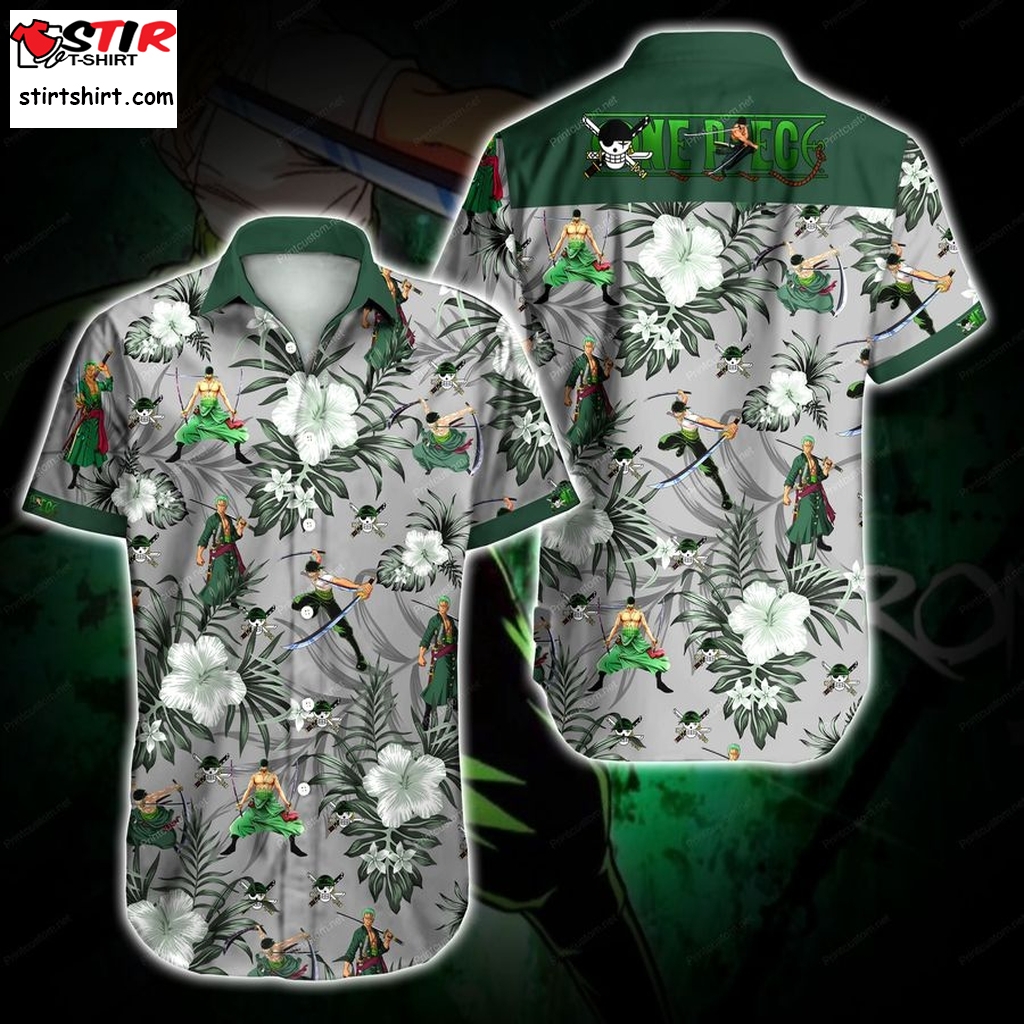 Zoro One Piece Authentic Hawaiian Shirt 2023 Zoro - StirTshirt
