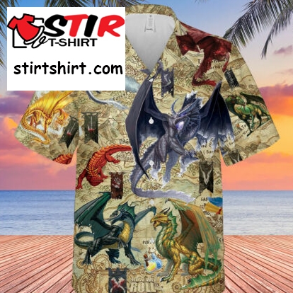 3D What D_D Dragon Are You Unisex Hawaiian Shirt  Dad 
