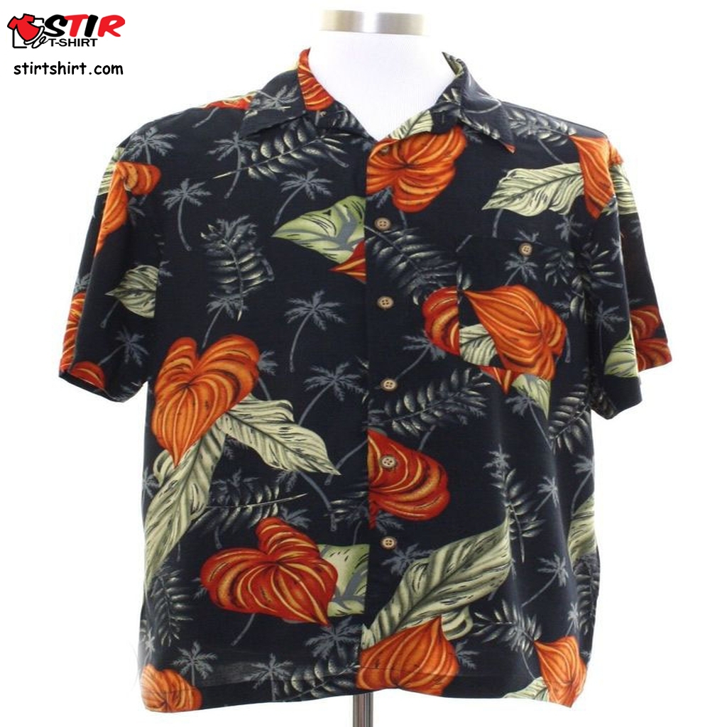 80S Ron Chereskin Mens Hawaiian Shirt  Mens s