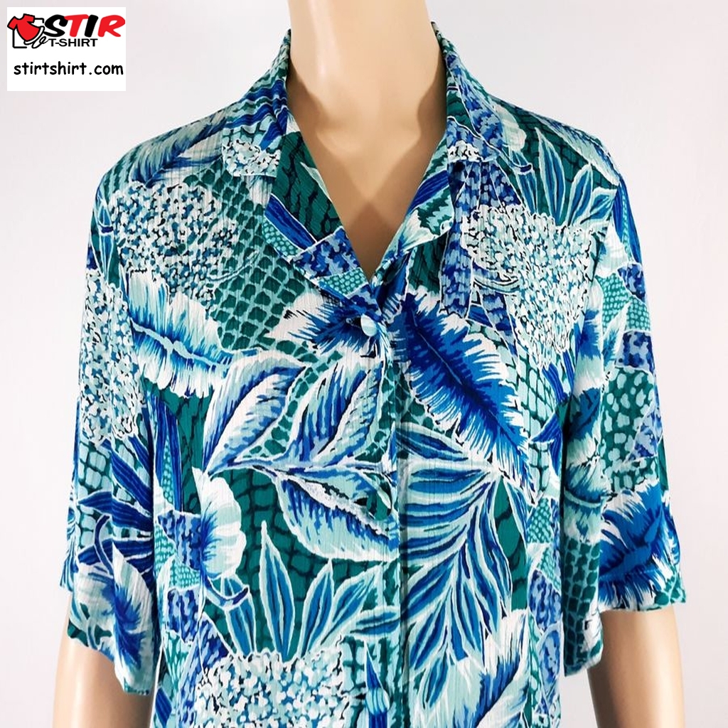 Waimea Casuals Mr. Pineapple Black Hawaiian Shirt 3XL