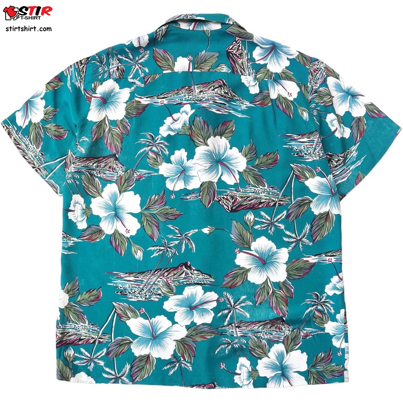 Aliiolani Hawaiian Shirt  Teal 