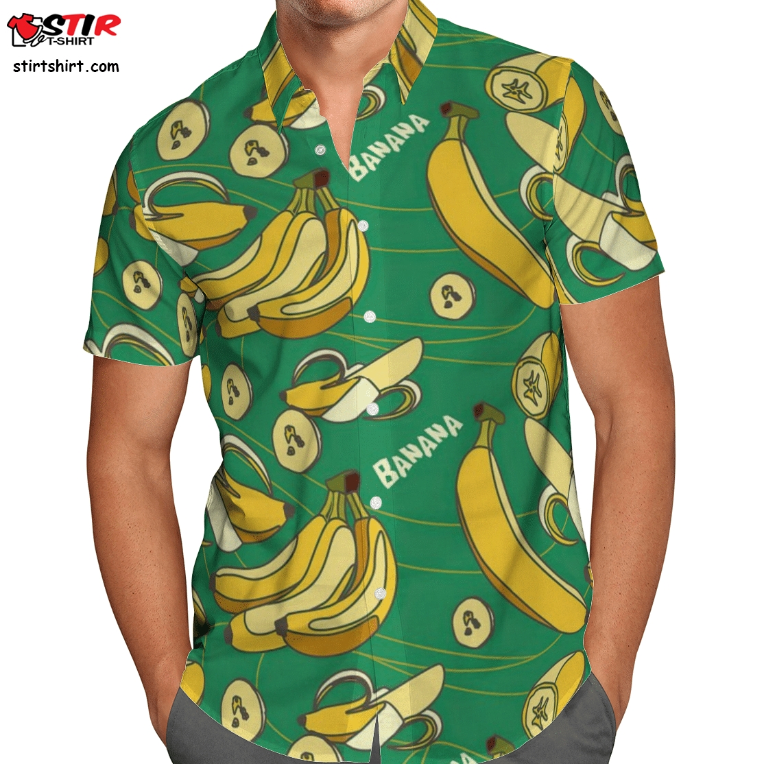 Amazing Bananas Hawaiian Shirt, Beach Shorts  Banana 
