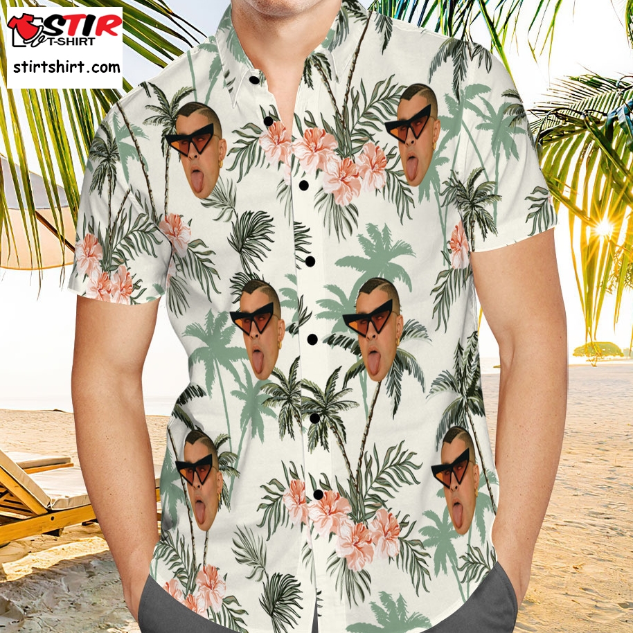 Bad Bunny Hawaiian Shirt Classic Celebrity Hawaiian Shirt  Bad 