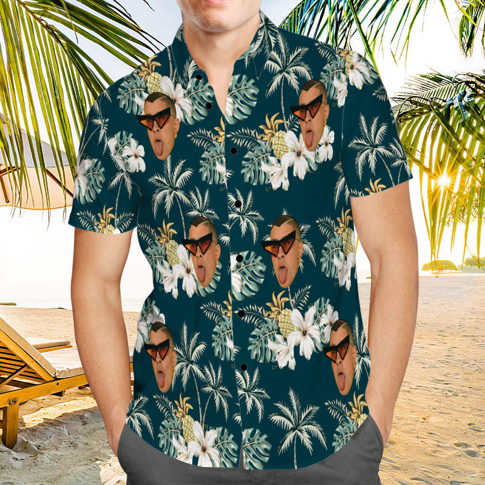 Bad Bunny Hawaiian Shirt Classic Celebrity Hawaiian Shirt1jpeg  Bad 