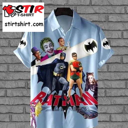 Batman Joker Hawaiian Shirt, Batman Shirts For Men, Batman Shirt