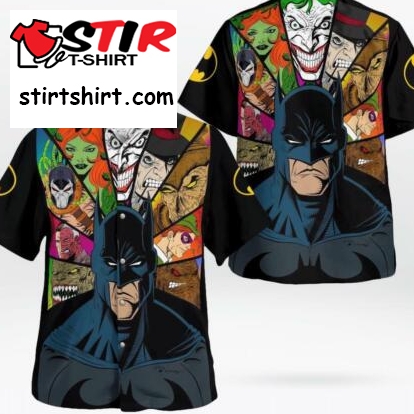 Batman Wonder Woman Joker Hawaiian Shirt