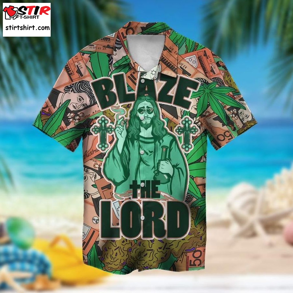 Blaze The Lord Hawaiian Shirt Pre11125, Hawaiian Shirt, Funny Shirts, Gift Shirts, Graphic Tee  Funny s