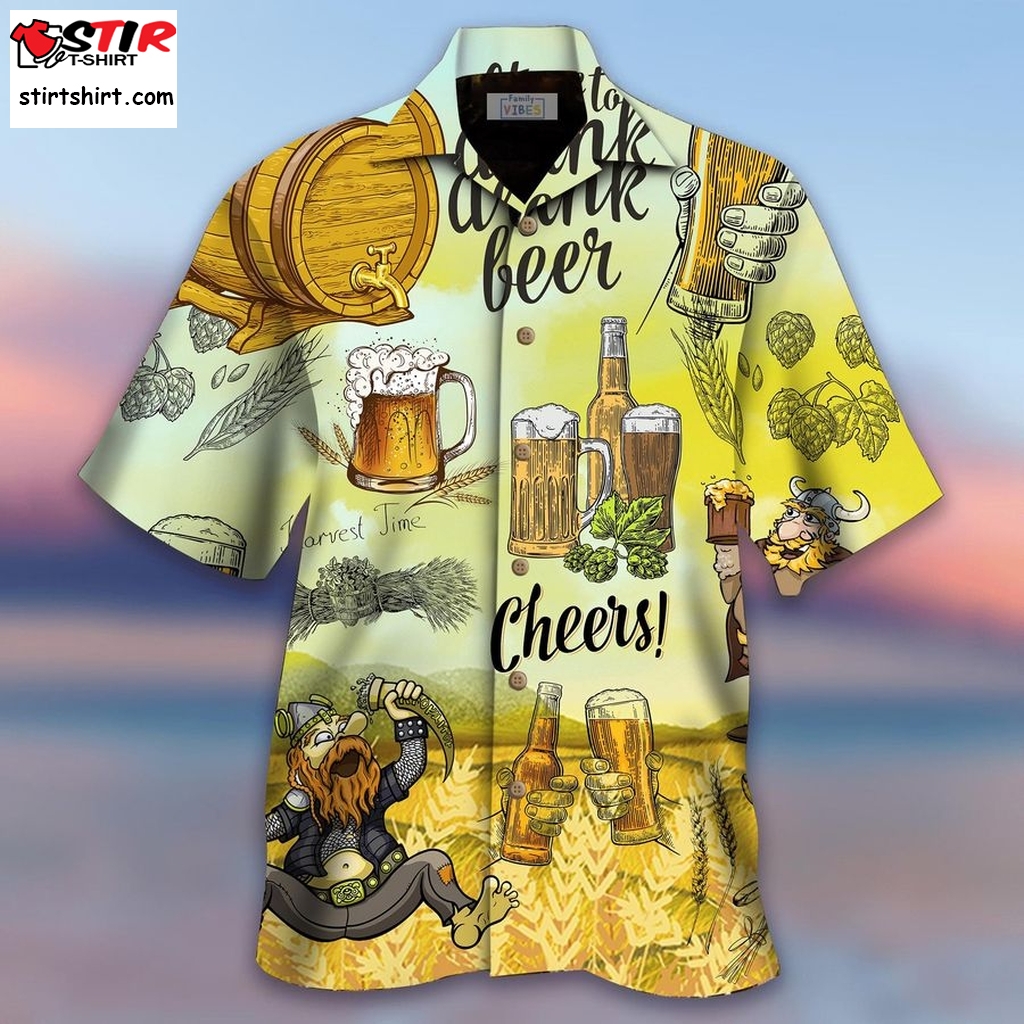 Born To Drink Beer Hawaiian Shirt Pre11620, Hawaiian Shirt,Tactical Funny Shirts, Gift Shirts, Graphic Tee  Tactical s