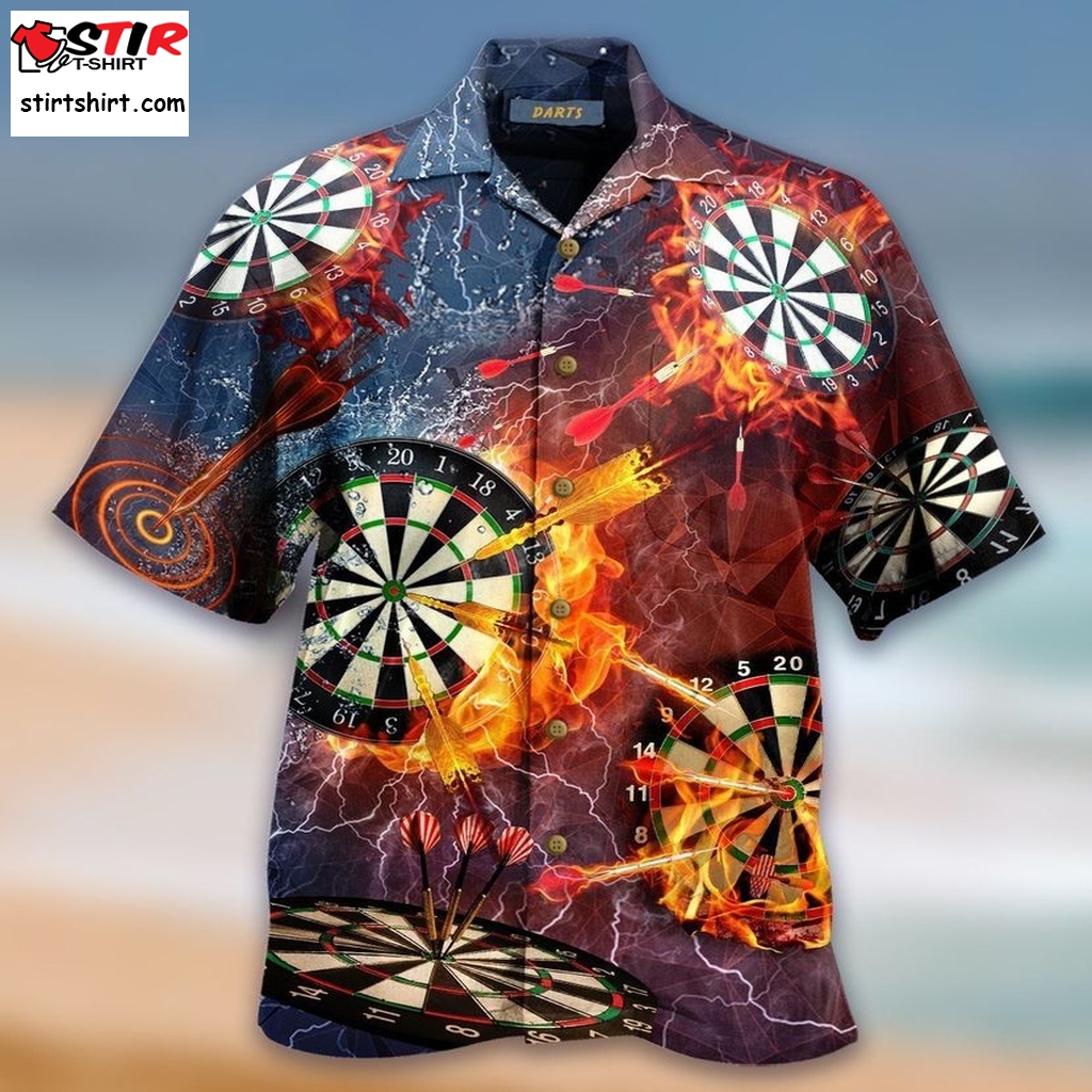 Born To Play Darts Hawaiian Shirt Pre13468, Hawaiian Shirt,Tactical Funny Shirts, Gift Shirts, Graphic Tee  Tactical s