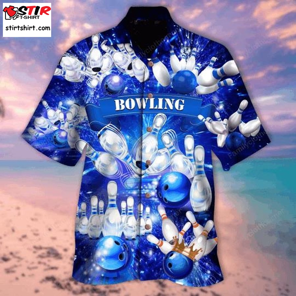 Bowling Is The Best Part Of My Day Hawaiian Shirt Pre11536, Hawaiian Shirt,Gun Funny Shirts, Gift Shirts  Gun s