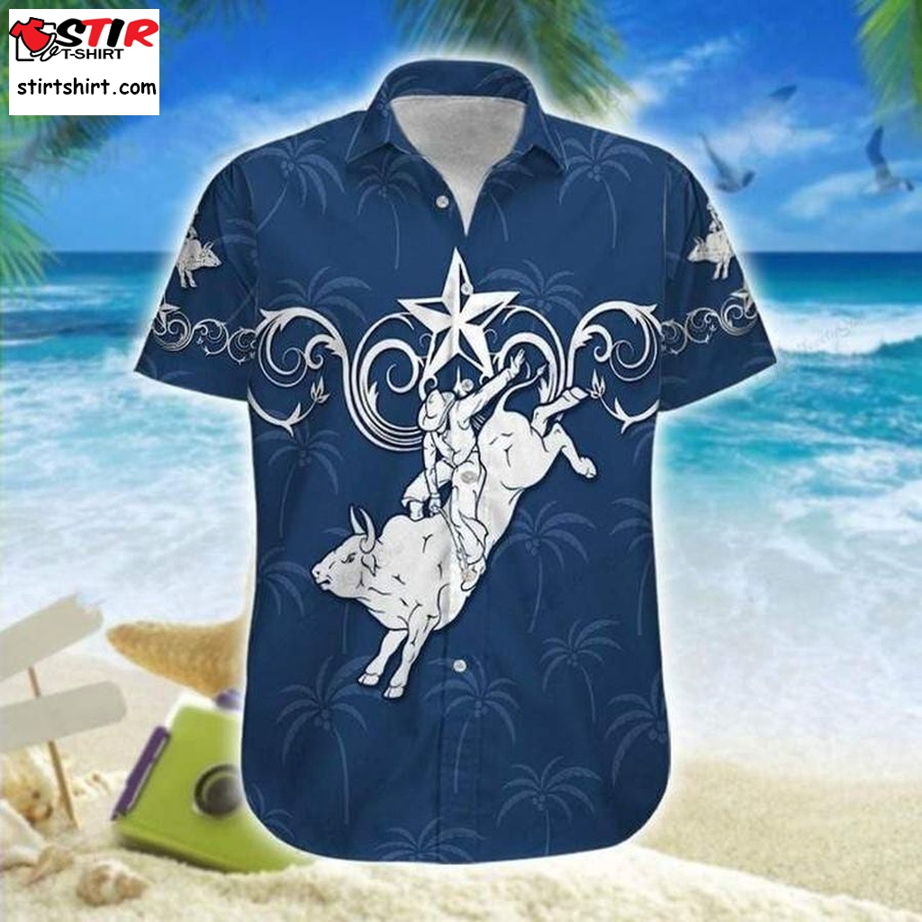 Bull Riding Western Hawaiian Shirt Pre10986, Hawaiian Shirt,Ladies Funny Shirts, Gift Shirts, Graphic Tee  Ladies s