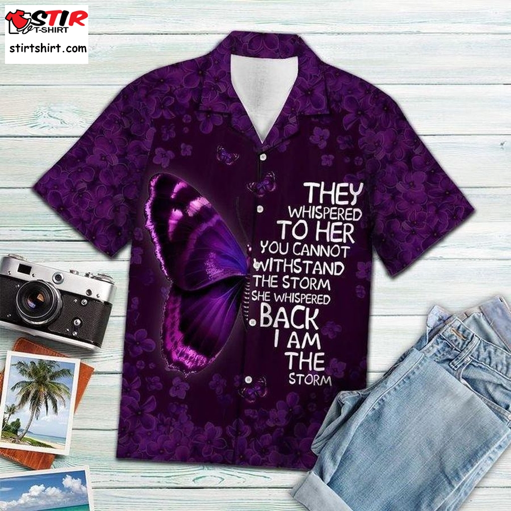 Butterfly And September Girl Hawaiian Shirt Pre13406, Hawaiian Shirt,Family Funny Shirts, Gift Shirts  Family s