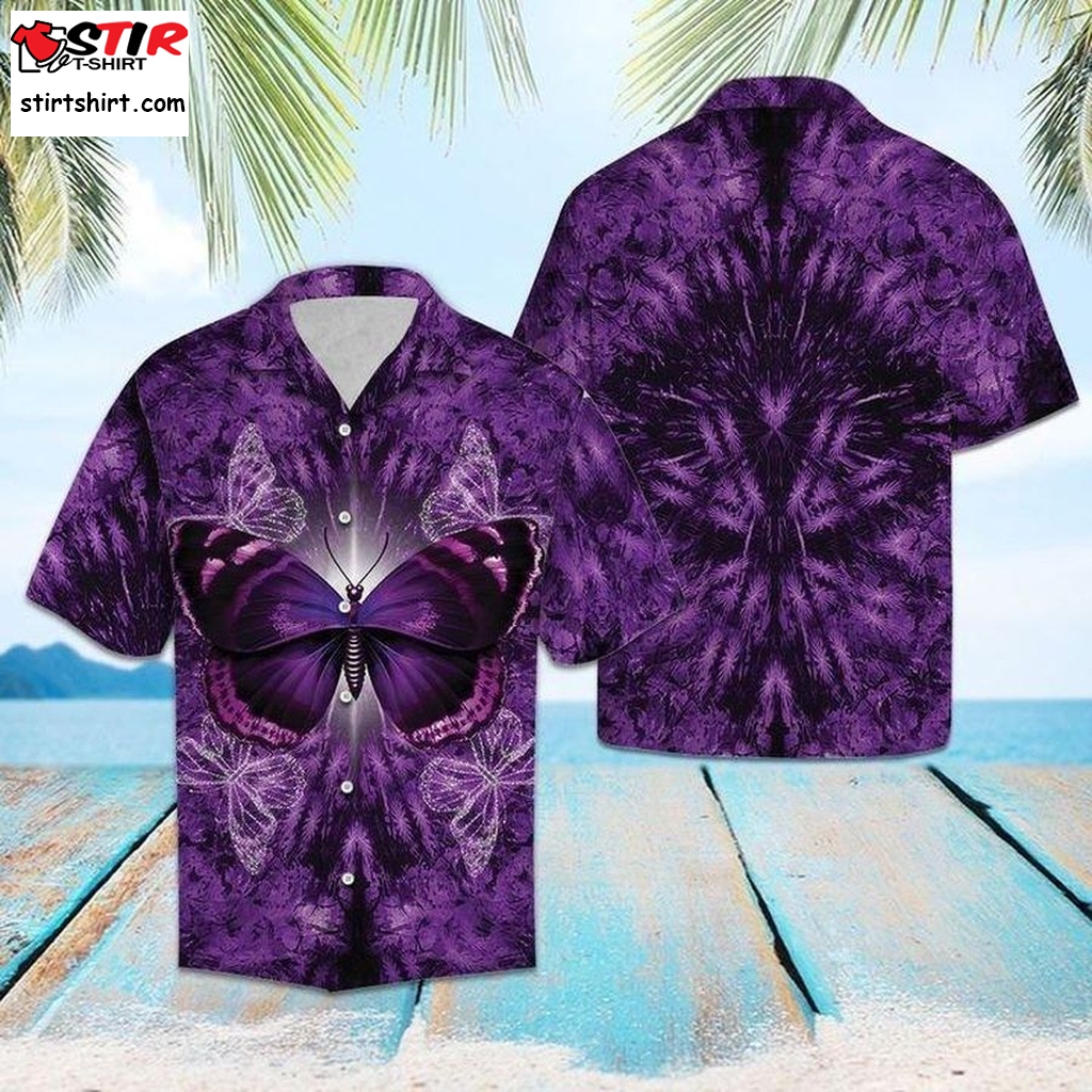 Butterfly Hawaiian Shirt Pre13404, Hawaiian Shirt,Family Funny Shirts, Gift Shirts, Graphic Tee  Family s