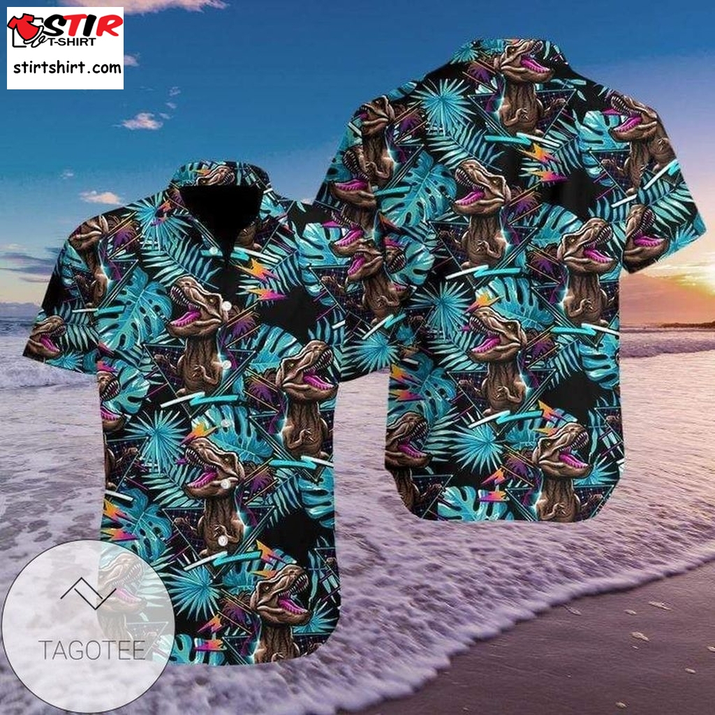 Buy Funny Dinosaur Aloha Authentic Hawaiian Shirt 2023S 3D 2708H  Funny s