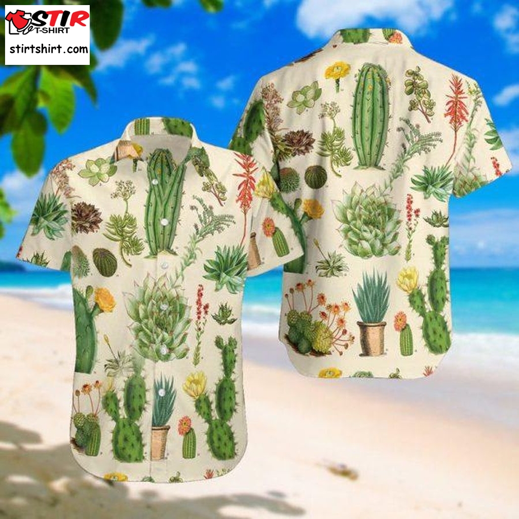 Cactus Summer Hawaiian Shirt Pre11175, Hawaiian Shirt,  Funny Shirts, Gift Shirts, Graphic Tee  Funny s