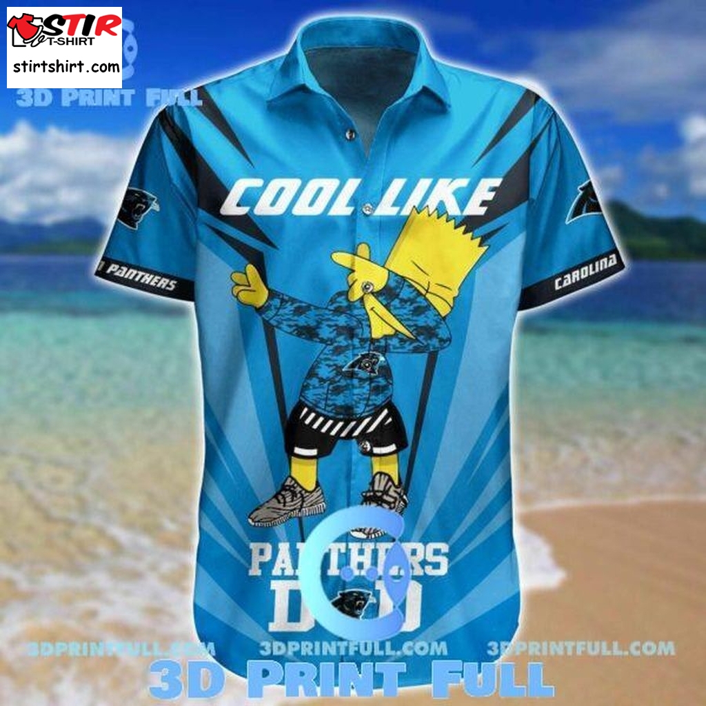 Carolina Panthers Hawaiian Shirt Short Cool Like  Cool s