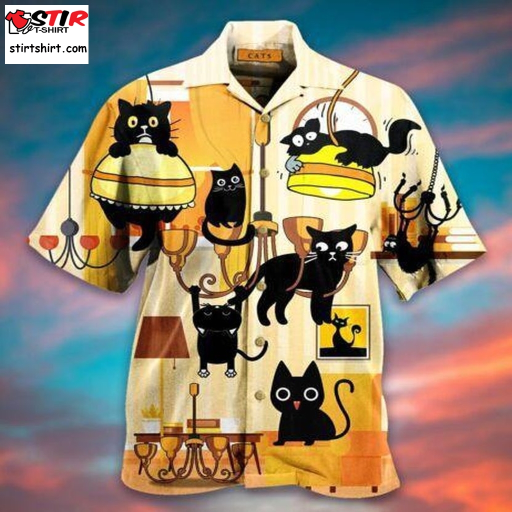Cats Hawaiian Shirt Pre11756, Hawaiian Shirt, Cheap Funny Shirts, Gift Shirts, Graphic Tee  Cheap s