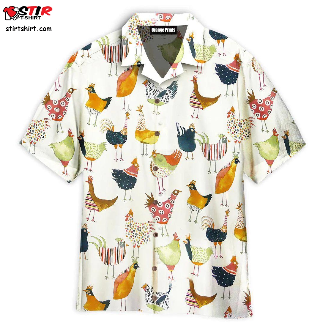 Chicken Aloha Hawaiian Shirts  Chicken 