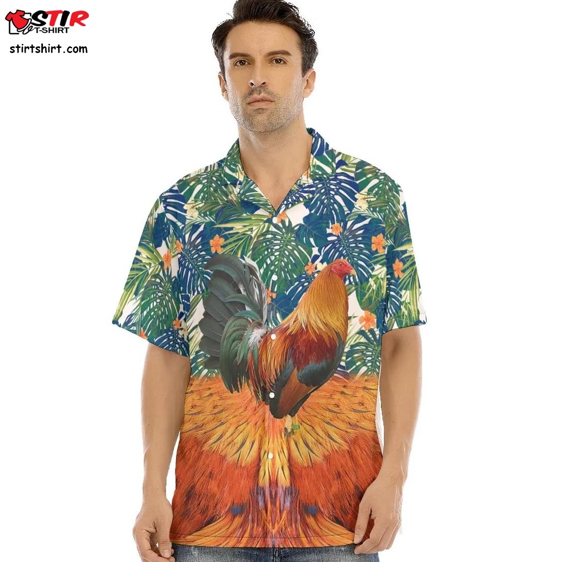 Chicken Hawaiian Shirt  Chicken 