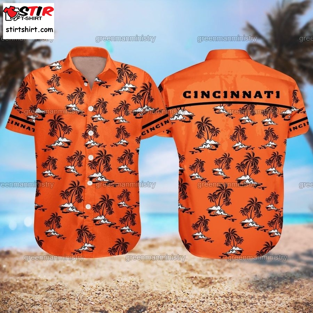 Cincinnati Hawaiian Shirt, Cincinnati Beach Shirt, Funny Cincinnati Shirt, Cincinnati Football Shirt, Vacation Shirt Lng192204d30  Gun s