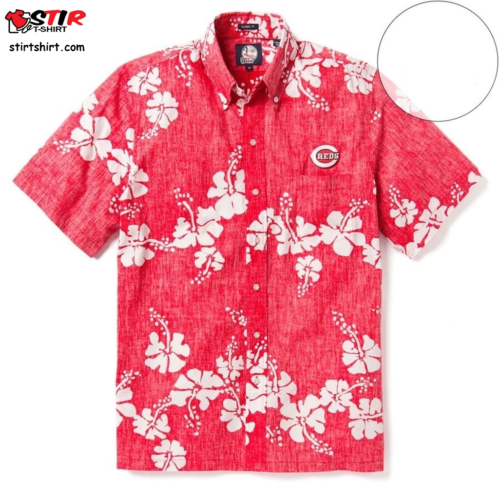 Cincinnati Reds 50Th State Authentic Hawaiian Shirt 2023  s Red