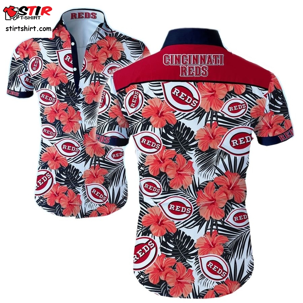 Cincinnati Reds Authentic Hawaiian Shirt 2023  s Red