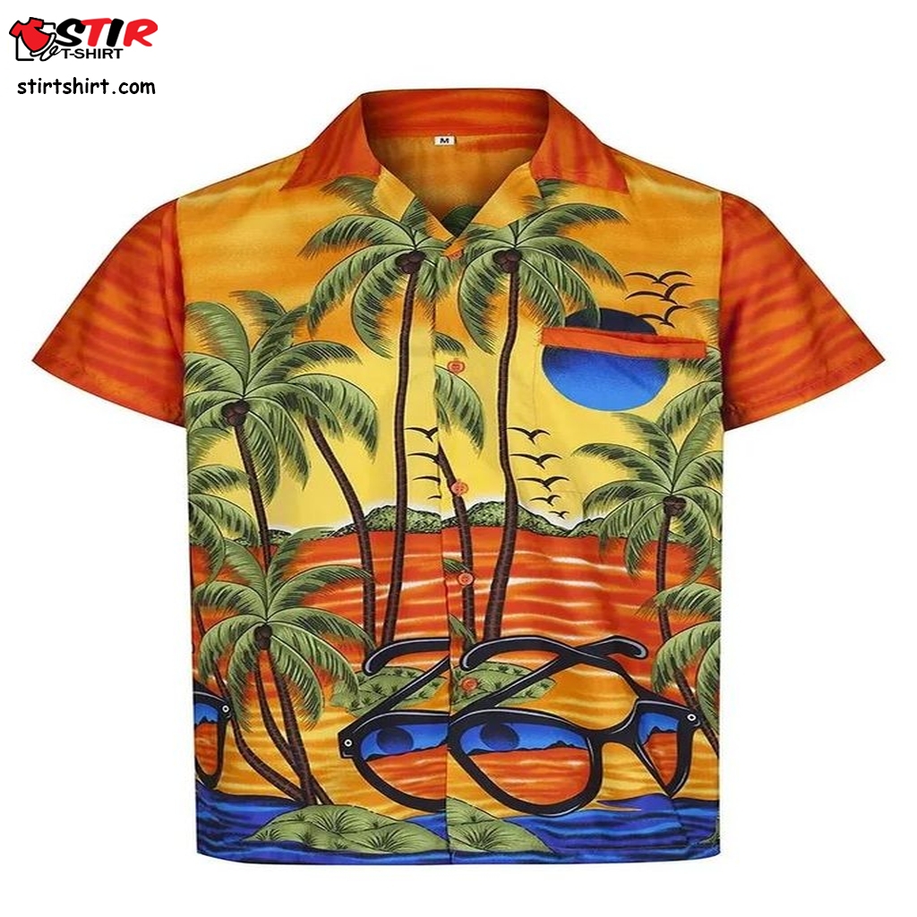 Coconut Tree Hawaiian Shirt Pre11314, Hawaiian Shirt, Beach Shorts, One Piece Swimsuit, Polo Shirt, Funny Shirts, Gift Shirts, Graphic Tee  Ladies s