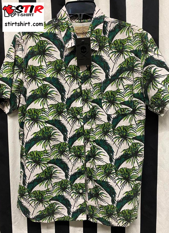 Death Stitch   Bill Murray Hawaiian Button Up Shirt Md