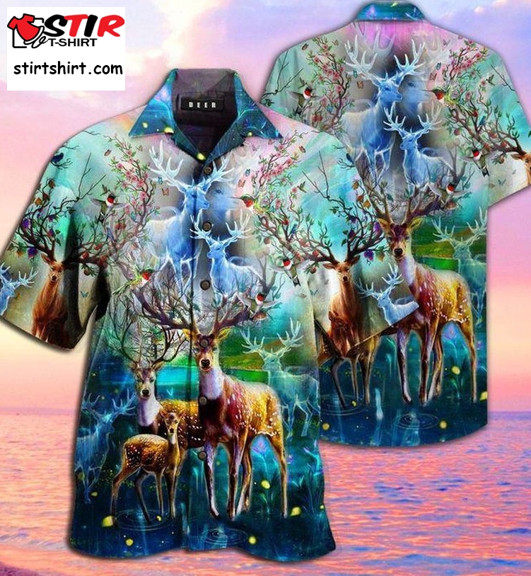Deer Hawaiian Shirt Pre13227, Hawaiian Shirt, Beach Shorts, One Piece Swimsuit, Polo Shirt, Funny Shirts, Gift Shirts, Graphic Tee