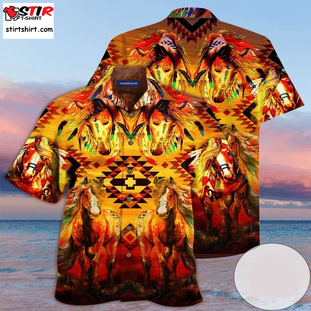 Discover Cool Amazing War Horse Hawaiian Aloha Shirts  Cool s