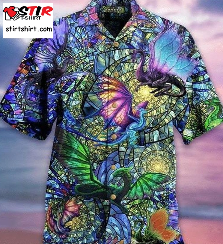 Dragon Crystal Hawaiian Shirt Pre11757, Hawaiian Shirt, Beach Shorts, One Piece Swimsuit, Polo Shirt, Funny Shirts, Gift Shirts, Graphic Tee