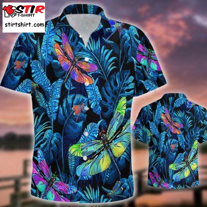 Dragonfly Tropical Hawaiian Shirt Pre10073, Hawaiian Shirt, Beach Shorts, One Piece Swimsuit, Polo Shirt, Funny Shirts, Gift Shirts, Graphic Tee