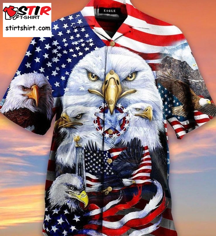 Eagles Patriotism American Sky Hawaiian Shirt Pre13200, Hawaiian Shirt, Beach Shorts, One Piece Swimsuit, Polo Shirt, Funny Shirts, Gift Shirts