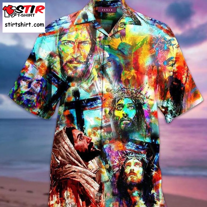 Easter Christians Colorful Art Hawaiian Shirt Pre13211, Hawaiian Shirt, Beach Shorts, One Piece Swimsuit, Polo Shirt, Funny Shirts, Gift Shirts