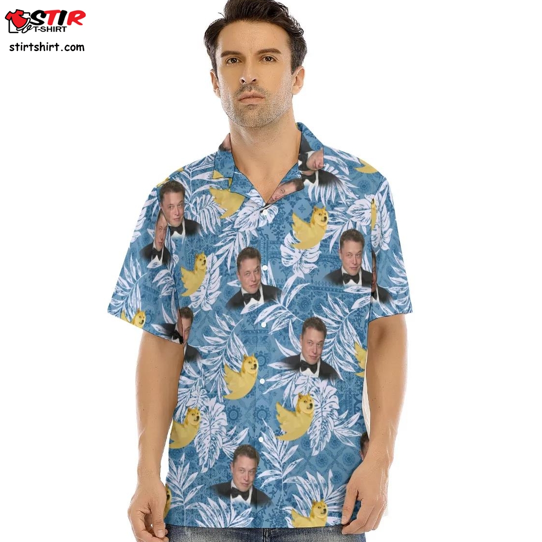 Elon Musk Buying Twitter Meme Hawaiian Shirt Meme - StirTshirt