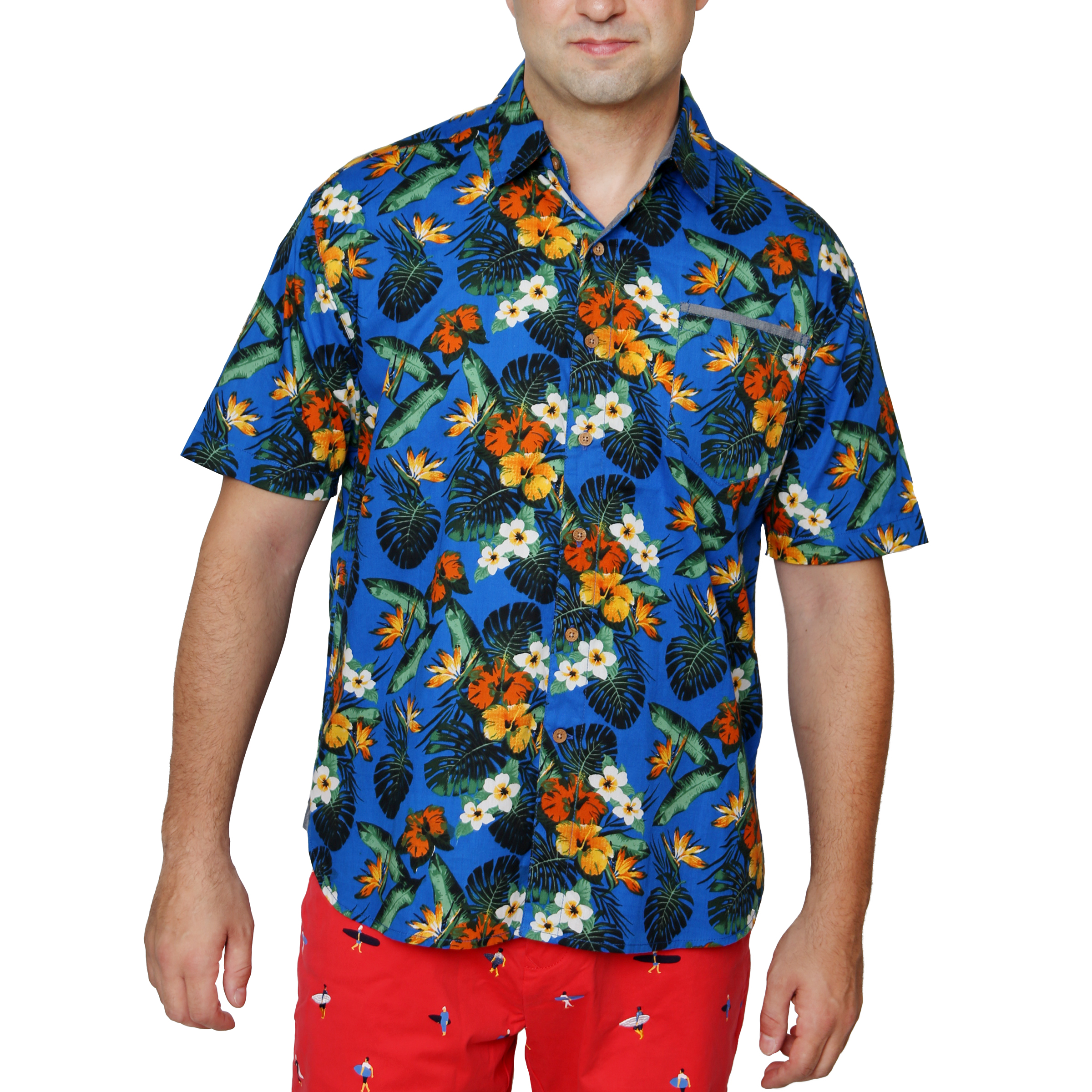 Elvis Presley Blue Hawaii Men_S Short Sleeve Shirtjpeg  Elvis s